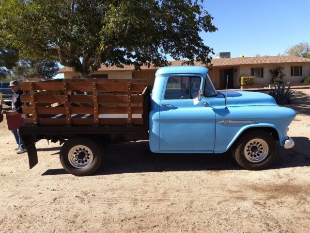 1955 Blue Chevrolet Other Pickups Standard Cab Pickup