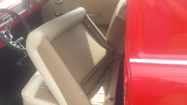 1955 Red Chevrolet Bel Air/150/210 SEDAN DELIVERY