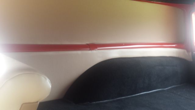 1955 Red Chevrolet Bel Air/150/210 SEDAN DELIVERY