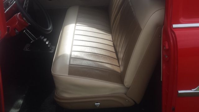 1955 Red Chevrolet Bel Air/150/210 SEDAN DELIVERY