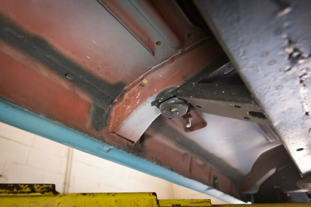 1955 BLUE Chevrolet Bel Air/150/210