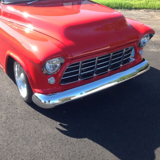 1955 Red Chevrolet Other Pickups Standard Cab Pickup