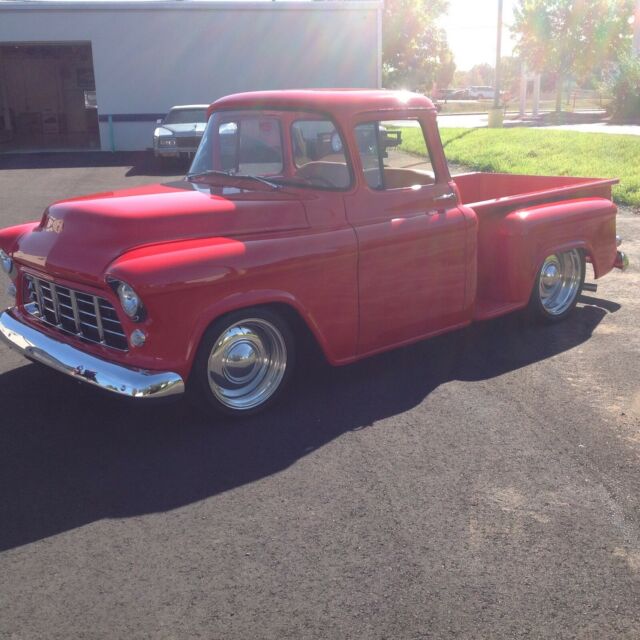 1955 Red Chevrolet Other Pickups Standard Cab Pickup