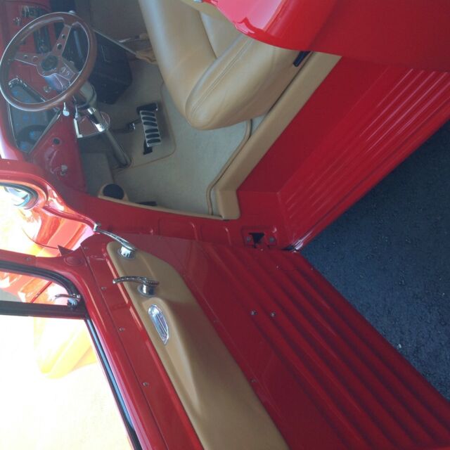 1955 Red Chevrolet Other Pickups Standard Cab Pickup