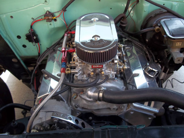 1955 Neptune green & white Chevrolet Bel Air/150/210 Wagon