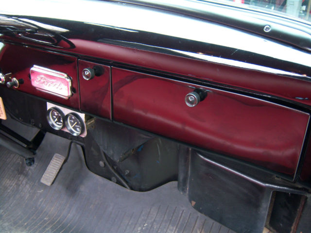 1955 Black Ford F-100 pickup