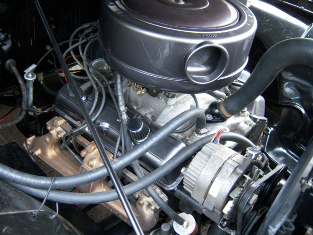 1955 Black Ford F-100 pickup