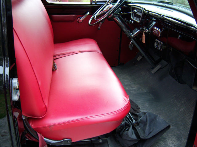 1955 Black Ford F-100 pickup
