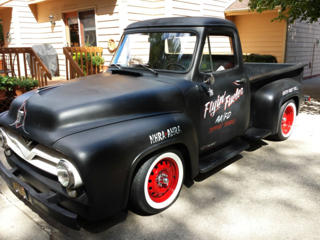 1955 New mustard Ford F-100 Step side