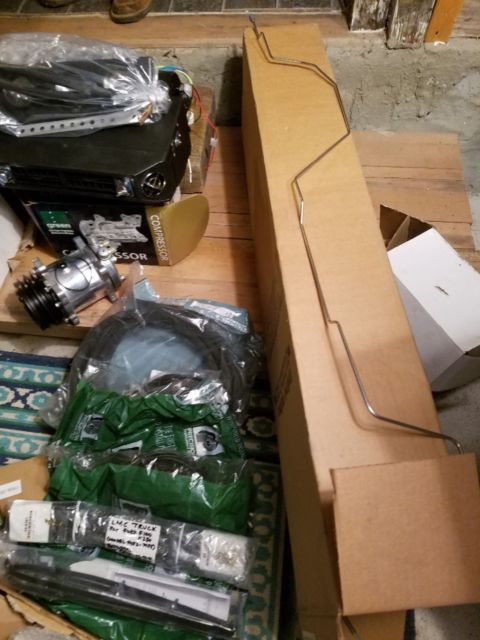 1955 New mustard Ford F-100 Step side