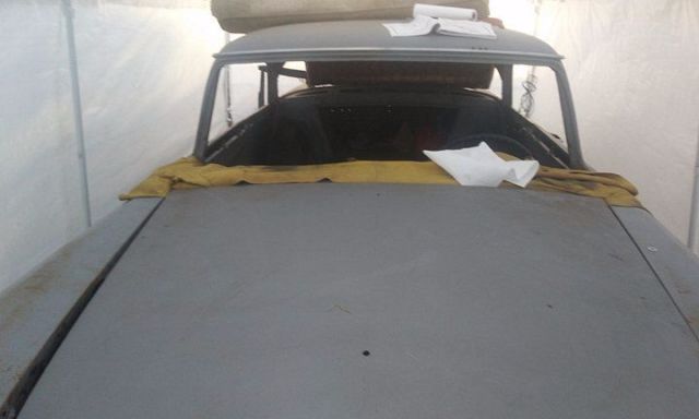 1955 Primer Ford Fairlane Coupe