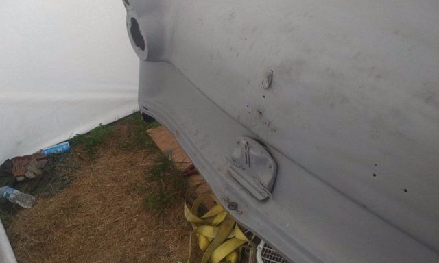 1955 Primer Ford Fairlane Coupe