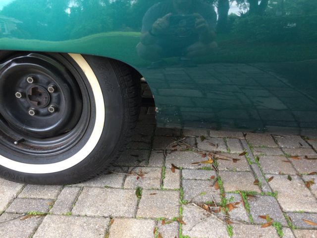 1955 Green Oldsmobile Eighty-Eight Coupe
