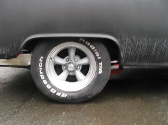 1955 black Chevrolet Bel Air/150/210 2 door wagon