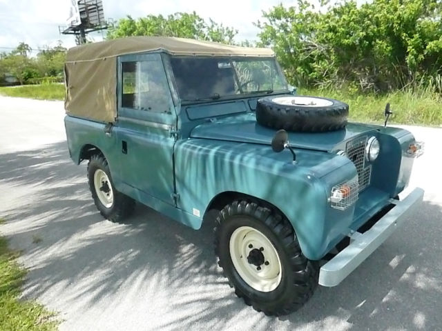 1979 Blue Land Rover Defender SUV
