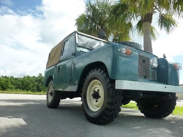 1979 Blue Land Rover Defender SUV