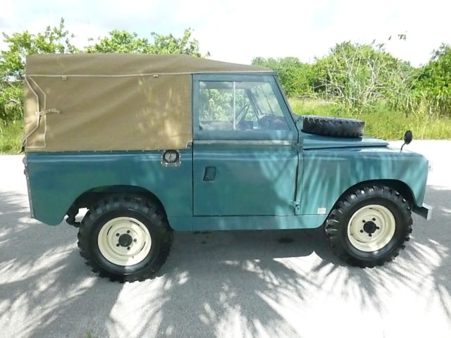 1979 Blue Land Rover Defender SUV