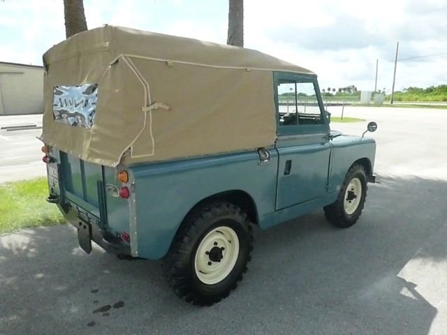 1979 Blue Land Rover Defender SUV