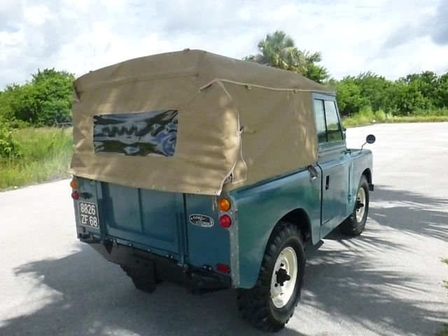 1979 Blue Land Rover Defender SUV
