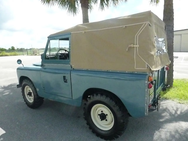 1979 Blue Land Rover Defender SUV