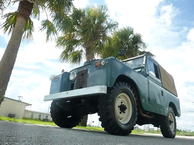 1962 Blue Bottle Land Rover Defender SUV