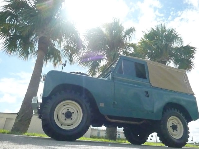 1962 Blue Bottle Land Rover Defender SUV