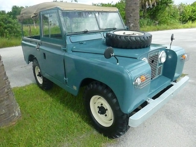 1962 Blue Bottle Land Rover Defender SUV
