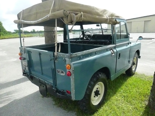 1962 Blue Bottle Land Rover Defender SUV