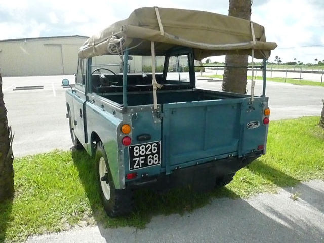 1962 Blue Bottle Land Rover Defender SUV