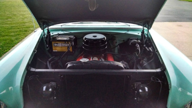 1956 Teal/White Chevrolet Bel Air/150/210