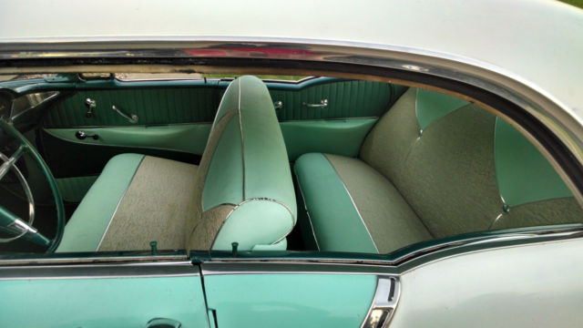 1956 Teal/White Chevrolet Bel Air/150/210