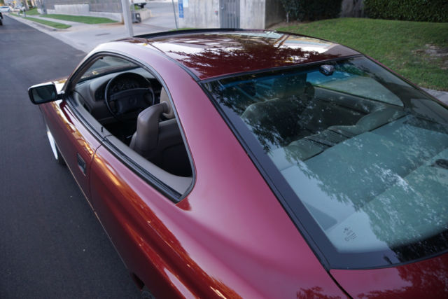 1991 Burgundy BMW 850i Coupe Coupe