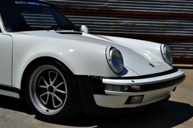 1988 White Porsche 930 Coupe