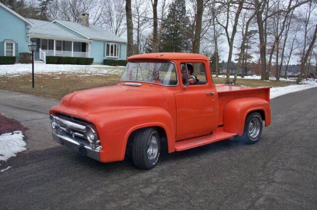 1956 Orange Ford Other Pickups STEPSIDE