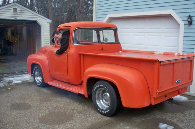 1956 Orange Ford Other Pickups STEPSIDE