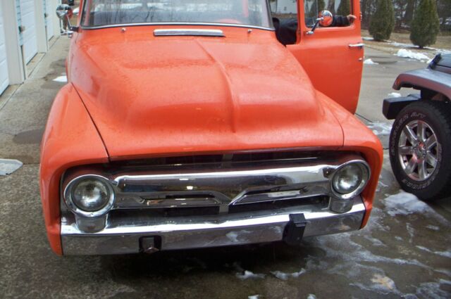 1956 Orange Ford Other Pickups STEPSIDE