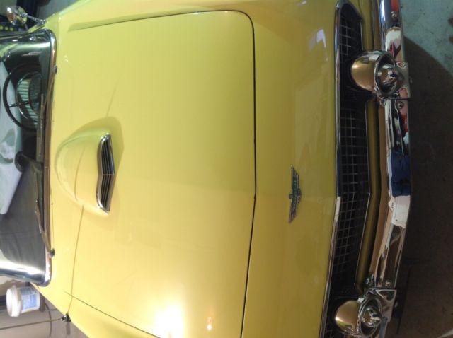 1956 Goldenglow yellow Ford Thunderbird 40A