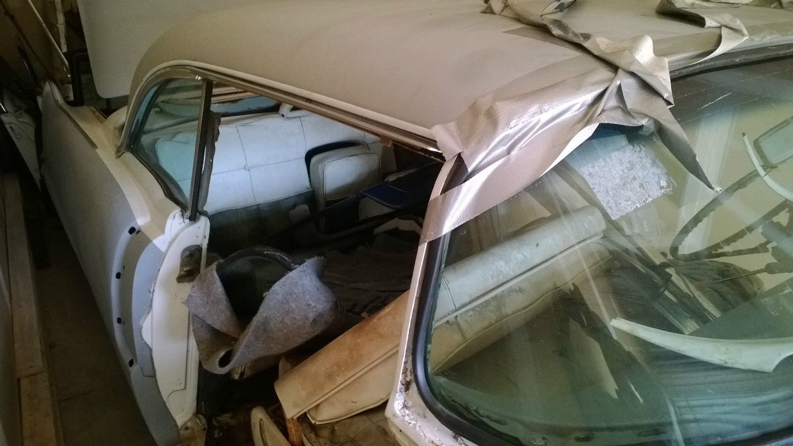 1956 White Cadillac Other Coupe