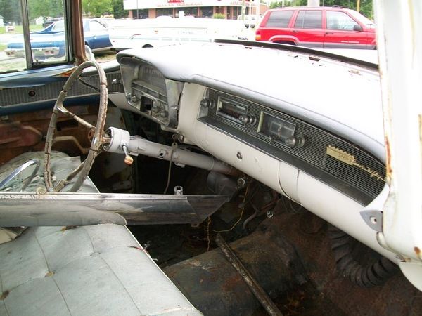 1956 White Cadillac Other Coupe
