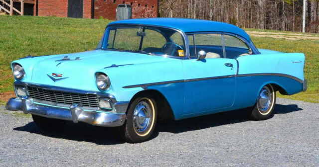 1956 Blue Chevrolet 210