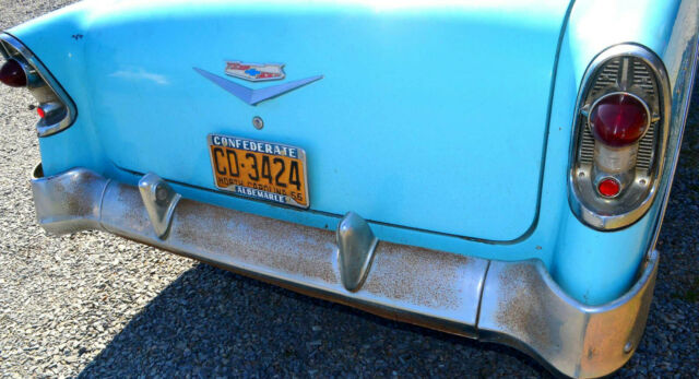 1956 Blue Chevrolet 210