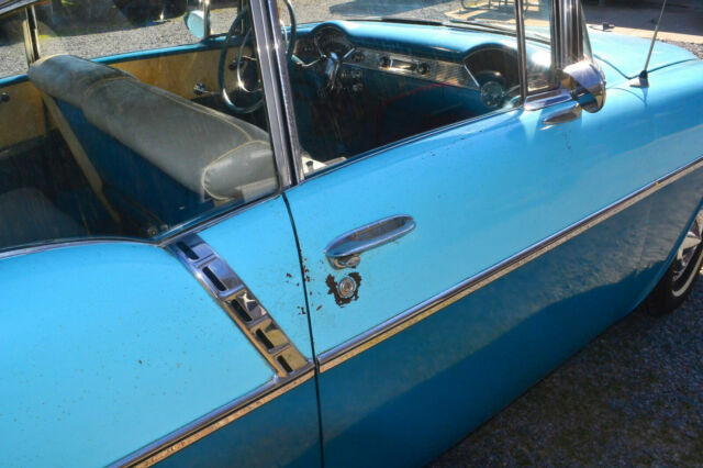 1956 Blue Chevrolet 210