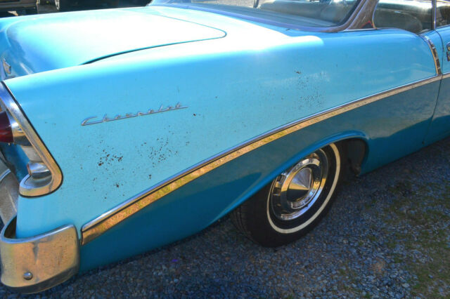 1956 Blue Chevrolet 210