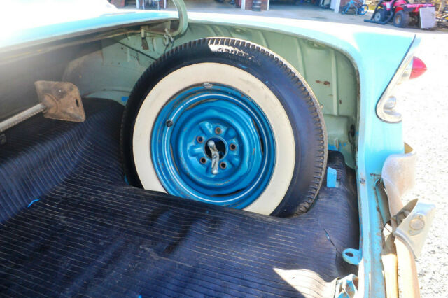 1956 Blue Chevrolet 210