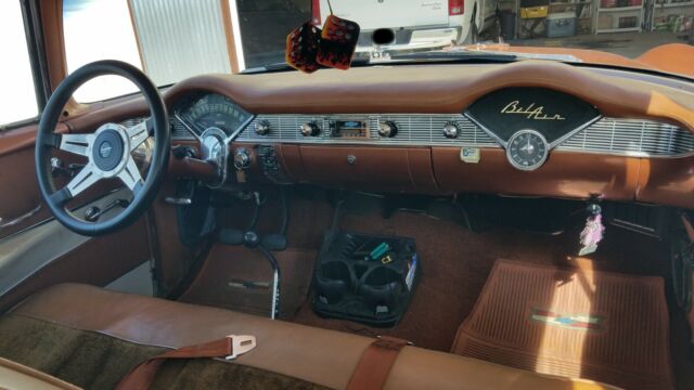 1956 Root Beer and Cream Chevrolet Other 4 door Hardtop Sports Coupe