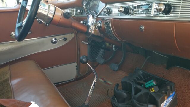 1956 Root Beer and Cream Chevrolet Other 4 door Hardtop Sports Coupe