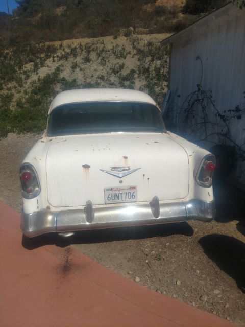 1956 Black and White Chevrolet Bel Air/150/210