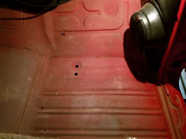 1956 Red Chevrolet Bel Air/150/210 Sedan