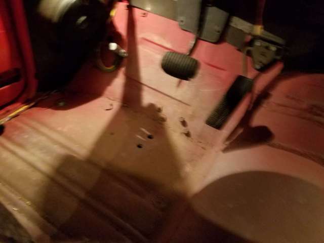 1956 Red Chevrolet Bel Air/150/210 Sedan