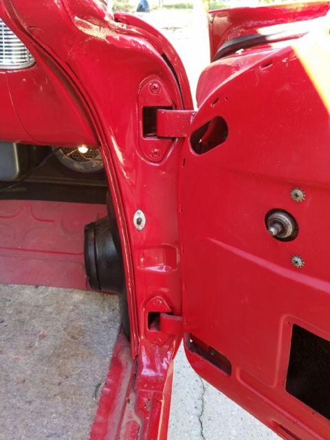 1956 Red Chevrolet Bel Air/150/210 Sedan